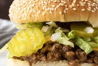 Big Mac–Style Sloppy Joes: Classic Cheeseburger Flavors in a Sandwich