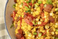 Crispy Fried Corn Recipe with Garlic and Parmesan