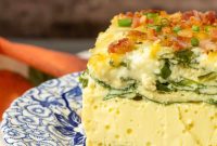 High-Protein Cottage Cheese Egg Bake for Meal Prep