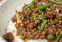 Mongolian Beef with Ground Beef Recipe: Quick Savory Stir-Fry