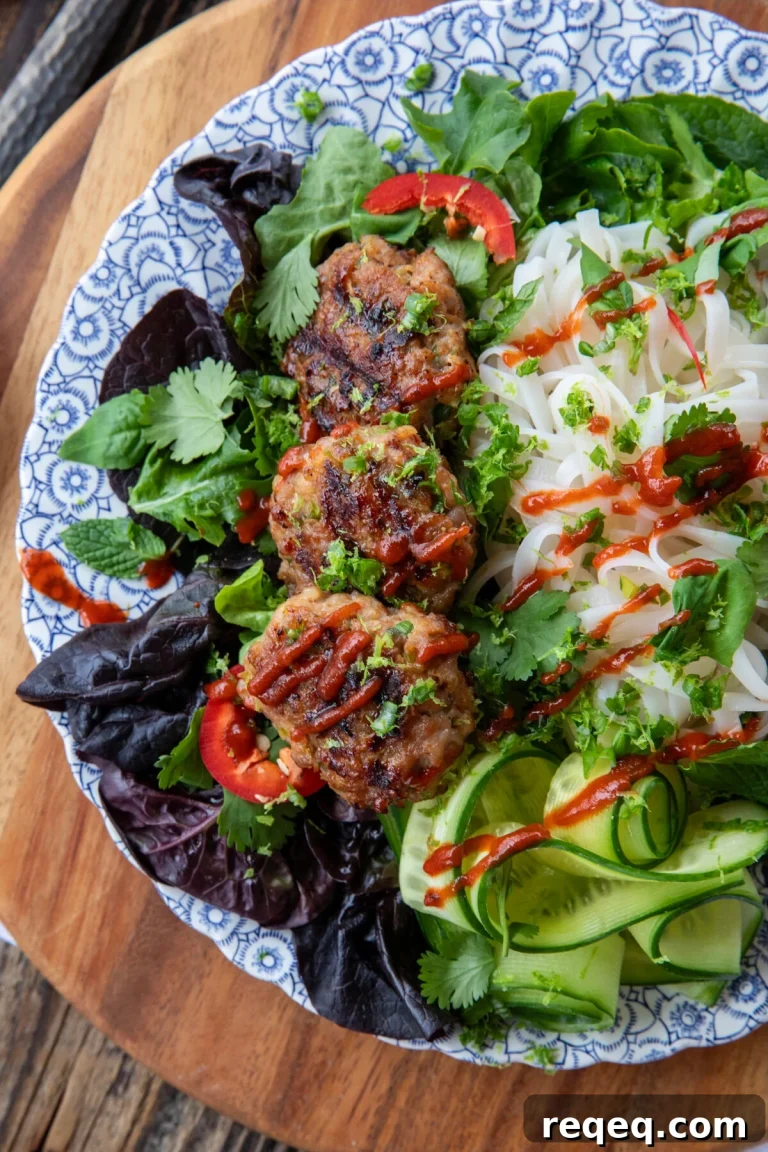 Bún Chả Vietnamese Grilled Pork Patties Recipe 8 featured 40368