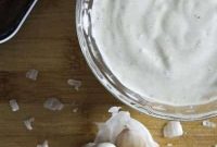 Quick Garlic Anchovy Mayo in 2 Minutes