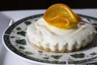 No-Bake Orange Vanilla Creamsicle Mini Cheesecakes