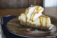 Salted Caramel Pumpkin Cheesecake with Layered Filling