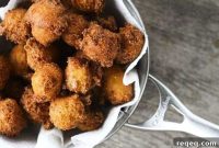 Kitchen Sink Hush Puppies: Deep-Fried Pepper Jack & Ham Cornbread