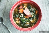 Hearty Kielbasa, Bean & Vegetable Soup Recipe for Cold Nights