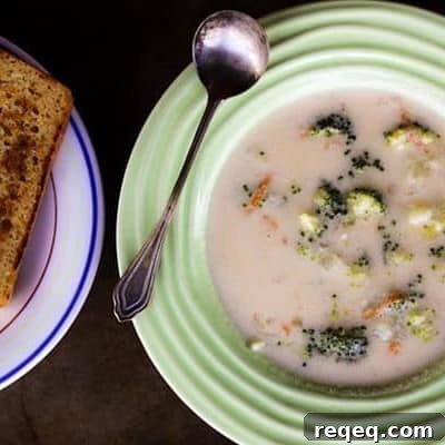 Creamy Broccoli and Cheddar Soup Recipe for Cozy Meals 2 img 10147 3