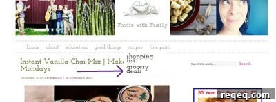 recipe tab capture