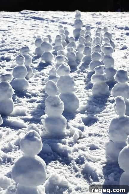 Foodie with Family snowman army