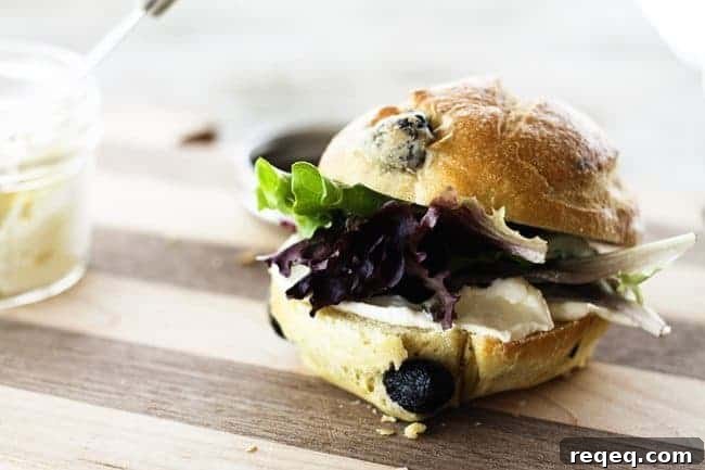 Black Olive Sandwich Rolls