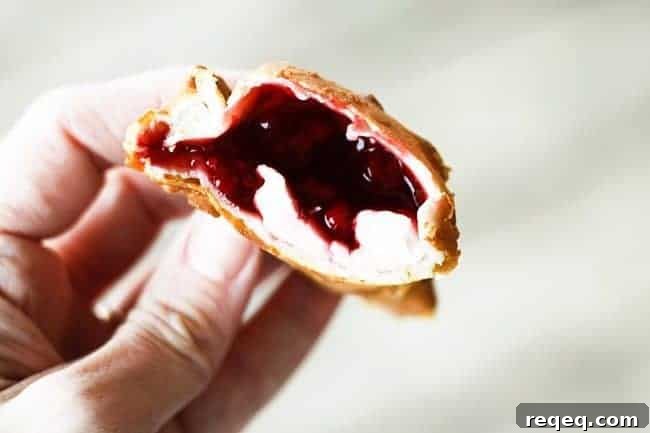 Raspberry Cheesecake Fried Pies: Quick Rustic Dessert Recipe 3 Shortcut Quick & Dirty Raspberry Cheesecake Fried Pies by Foodie with Family