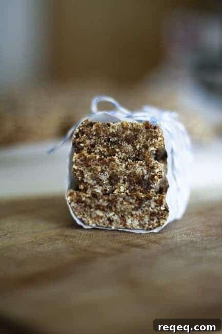 Oatmeal Raisin Cookie Energy Bars