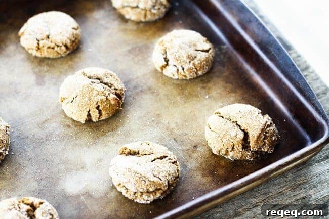 Peanut Butter, Molasses & Ginger Chew Recipe for Sweet Snacks 4 Peanut Butter Molasses Ginger Chews | www.foodiewithfamily.com