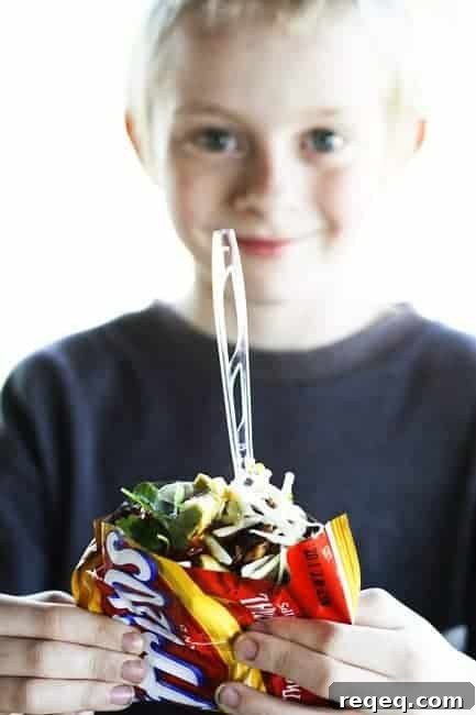 Walking Tacos | www.foodiewithfamily.com