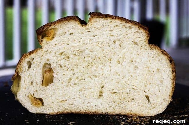 King Arthur Flour: Baking Tips, Recipes & Expert Guides 28 Roasted Garlic Rustic Sourdough Boule | www.foodiewithfamily.com