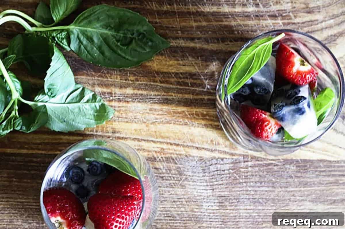 Mixed Berry and Basil Sangria Recipe (Single-Glass + Mocktail) 3 Mixed Berry Sangria-by-the-Glass. No need for a whole pitcher if you want a single glass!