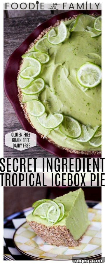This beautiful, creamy, indulgent, lemon-lime, mile-high, icebox pie just so happens to be good for you. How is that possible? It's also friendly for a wide-range of dietary restrictions because it is gluten-free, dairy-free, grain-free, sugar-free and raw. With one minor adjustment it is also vegan-friendly. Ever so slightly adapted recipe courtesy of my friend Joy Hinterkopf
