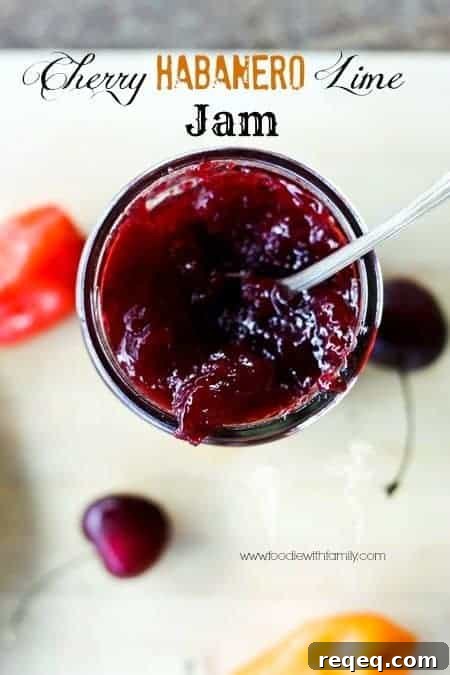 Cherry Habanero Lime Jam Recipe: Sweet-Spicy Preserving Guide 3 Cherry Habanero Lime Jam | www.foodiewithfamily.com