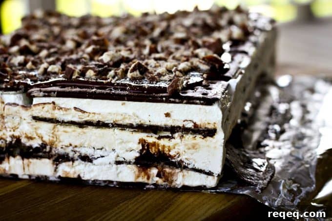 Twix Ice Cream Sandwich Cake Recipe: No-Bake Chocolate Caramel Dessert 2 Twix Ice Cream Sandwich Cake for No-Bake summer sweet tooth satisfaction