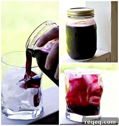 Blueberry Syrup for Pancakes & Homemade Soda — Make-Ahead Recipe Mondays 3 Homemade Blueberry Syrup for pancakes, waffles, French toast, and SODA! | www.foodiewithfamily.com