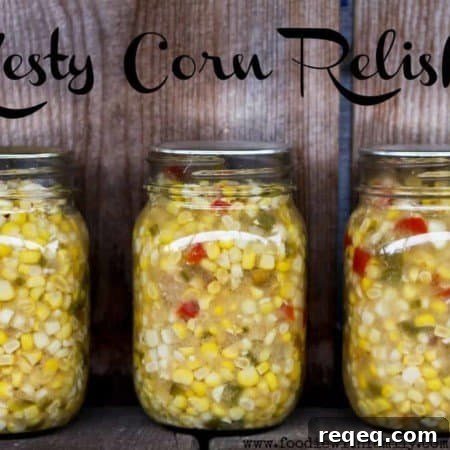 Zesty Corn Relish Canning Guide: Step-by-Step Recipe and Tips 3 Zesty Corn Relish | www.foodiewithfamily.com