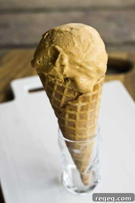 Pumpkin Cheesecake Ice Cream Recipe — No-Churn Mix & Freeze 3 Pumpkin Cheesecake Ice Cream | www.foodiewithfamily.com