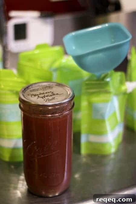 Applesauce Pouches {Homemade GoGo Squeez or Fruit Crushers} on www.foodiewithfamily.com