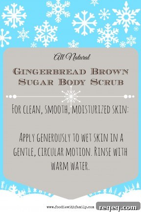 Gingerbread Brown Sugar Body Scrub