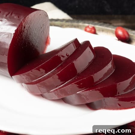 Jellied Cranberry Sauce: Canned vs. Homemade Refrigerator Recipe 8 Delicious, nutritious homemade Jellied Cranberry Sauce with a hint of orange
