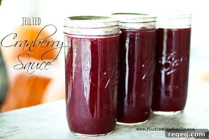 Jellied Cranberry Sauce: Canned vs. Homemade Refrigerator Recipe 9 Tangy, sweet, and a holiday classic, homemade Jellied Cranberry Sauce with a hint of orange is just what your cranberry sauce lovers want at your Thanksgiving meal this holiday season!
