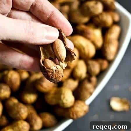 Sriracha-Roasted In-Shell Peanuts: Spicy Crunch Snack Recipe 4 Tasty Sriracha Roasted In-Shell Peanuts #snackfood #healthysnacks foodiewithfamily.com