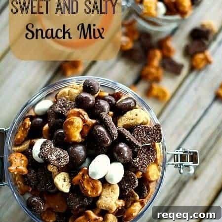 Sweet & Salty Fish-Eye Snack Mix — Crunchy Party Treat 4 Fish Eyes Sweet and Salty Snack Mix #Snacks foodiewithfamily.com