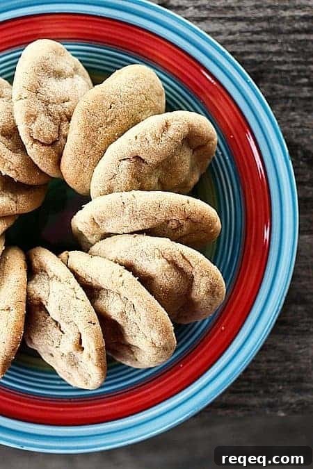 Snickers-Stuffed Peanut Butter Cookies — Amish Recipe 5 Snickers Stuffed Peanut Butter Cookies. An Amish recipe from foodiewithfamily.com