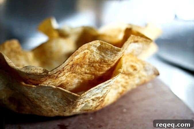 Crispy Cool Ranch Baked Tortilla Salad Bowls Recipe 3 Cool Ranch Baked Tortilla Salad Bowls foodiewithfamily.com