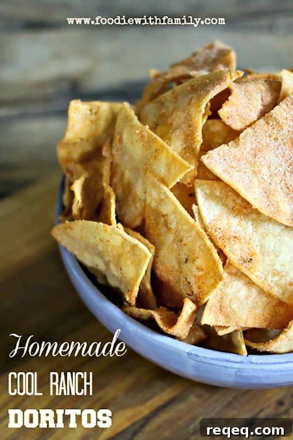 How to Make Homemade Cool Ranch Doritos at Home 2 Easy peasy, better for you, and tasting just as great: Homemade Cool Ranch Doritos. Don't let food sensitivities keep you from the comfort food you love!