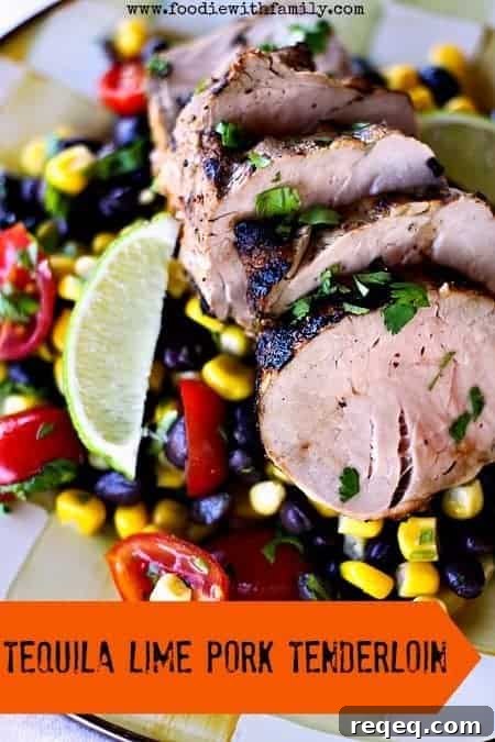 Tequila-Lime Pork Tenderloin Recipe for Juicy, Flavorful Meat 2 Tequila Lime Pork Tenderloin #pinkpork