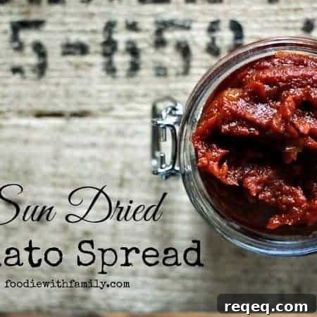 Jar of Sun Dried Tomato Spread