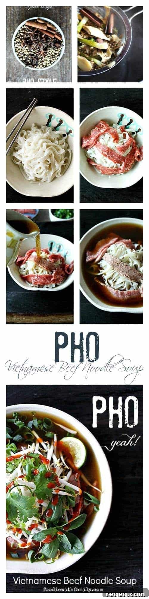 Pho: Authentic Vietnamese Beef Noodle Soup Recipe 14 homemade Pho or Vietnamese Beef Noodle Soup