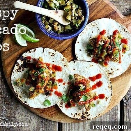Crispy Avocado Tacos with Grilled Pineapple Salsa 5 Crispy Avocado Tacos with Grilled Pineapple Relish from foodiewithfamily.com