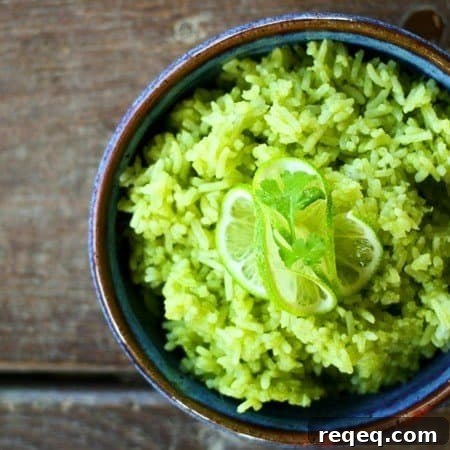 Cilantro Lime Rice Recipe: Flavorful Side Dish for Any Meal 4 Fragrant, flavourful, bright, vibrant, and green; this simple Scallion Cilantro Lime Rice side dish will knock your socks off. Prepare to swoon.