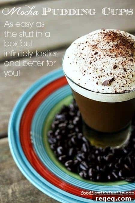 Rich Homemade Mocha Pudding Cups from Scratch 3 Mocha Pudding Cups. Easy & From Scratch!