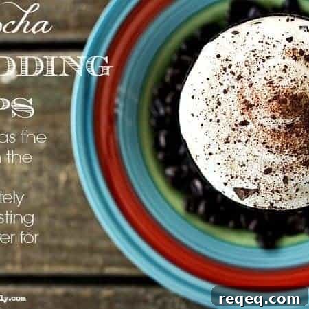 Mocha Pudding Cups. Easy & From Scratch!