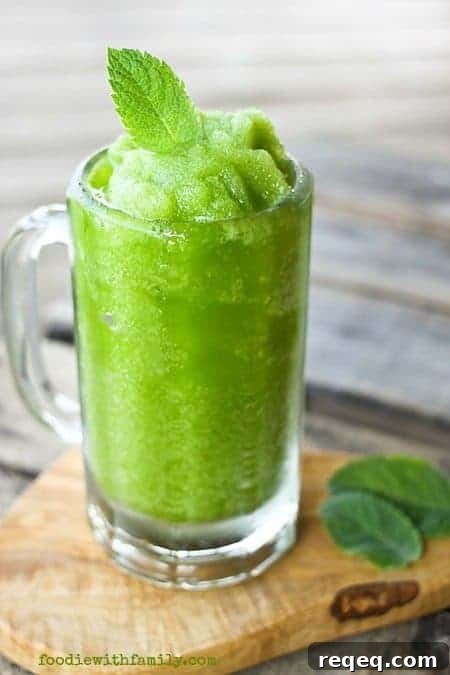 Mojito Icee: Boozy and Virgin Recipes for a Refreshing Chill 2 Mojito Icees {High Octane and Mocktail Versions} from foodiewithfamily.com