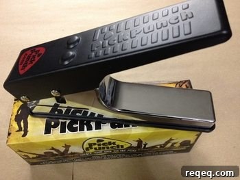 Pick Punch for guitarists and using up old credit cards or hotel key cards.