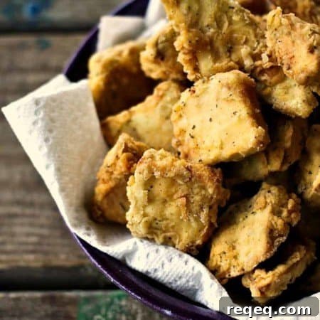 Chicken Fried Eggplant from foodiewithfamily #Vegetarian
