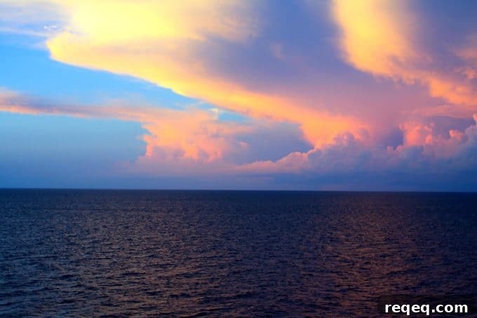 A storm rolling in: Cruising on the Carnival Sunshine foodiewithfamily.com