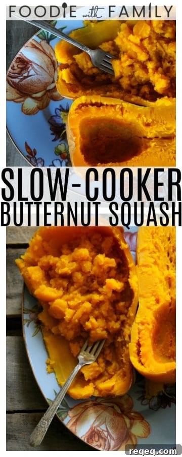 How to Cut and Cook Butternut Squash: Step-by-Step Guide 8 Slow-Cooker Butternut Squash yields tender, sweet, unbelievably delicious cooked butternut squash and you don't have to wrestle the big beastly hard raw squash or go anywhere near it with a knife until it's already practically ready to cut itself!
