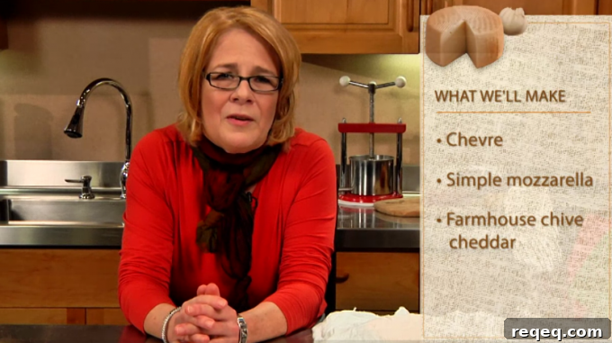 Artisan Cheesemaking: Chevre, Mozzarella, & Cheddar