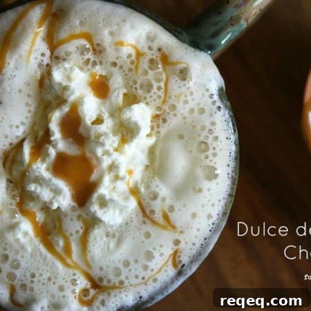 Dulce de Leche Chai Lattes {caramel chai lattes} from foodiewithfamily.com