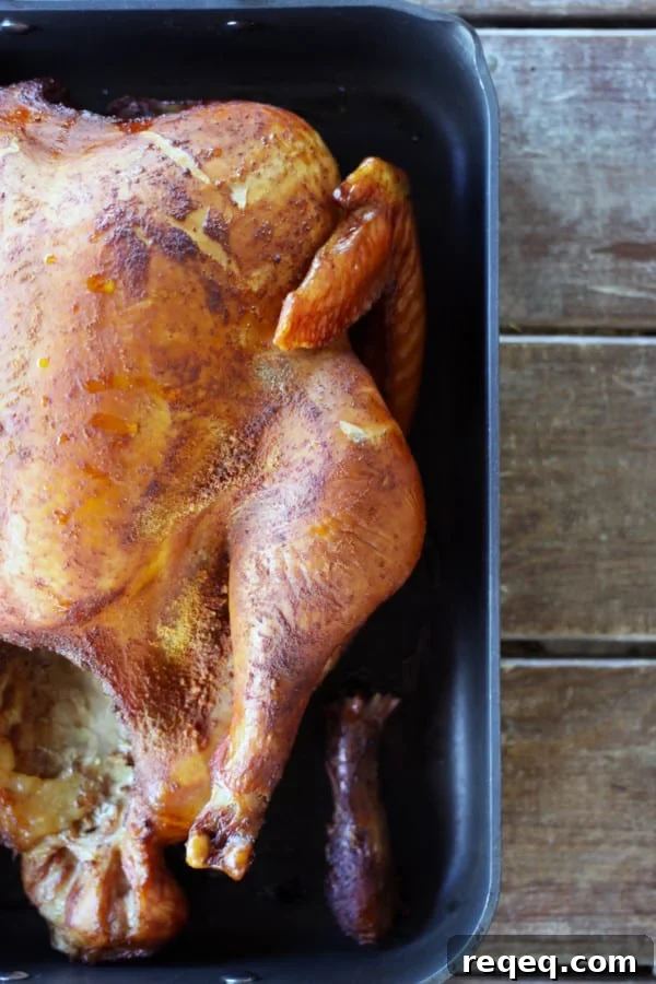How to Smoke a Turkey (Step-by-Step Guide and Benefits) 2 Smoked turkey on a platter